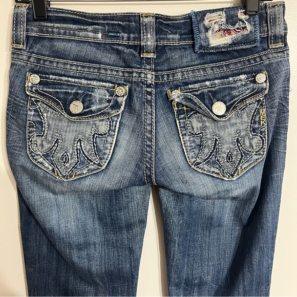 Women’s Mek Denim Kingston Bootcut Western Embroidered Jeans Denim Size 25 X 32 - Picture 13 of 15